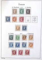 1849-2008 Très belle collection de France en six albums