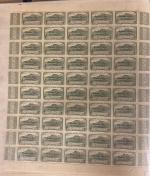 1930-1997 Collection de feuilles entières principalement