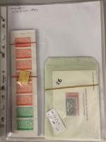 1930-1997 Collection de feuilles entières principalement