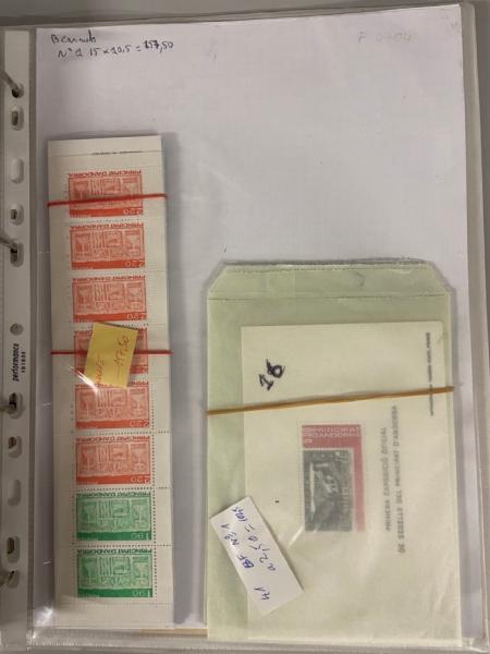 1930-1997 Collection de feuilles entières principalement