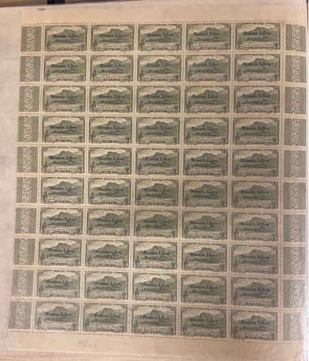 1930-1997 Collection de feuilles entières principalement