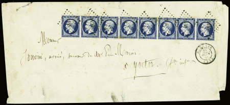Rare 4è échelon de poids avec N°14Aa 20c bleu foncé,