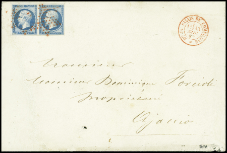 Rare étoile rouge sur n°14B en paire + càd rouge Bau