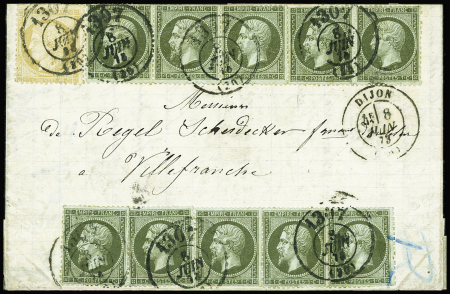 Càd Bureau de passe 1307 8.6.73 sur n°19 (2 bandes