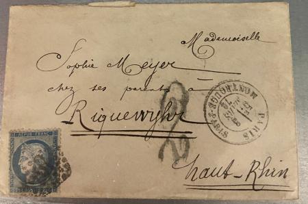 1870-1872 10 lettres et un fragment de la guerre de
