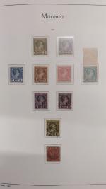 1885-2024 Collection neuve de Monaco en 6 albums, avec