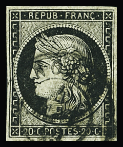 Càd T15 de Noyon (58) 4 janv 49, Oise, sur n°3 20c