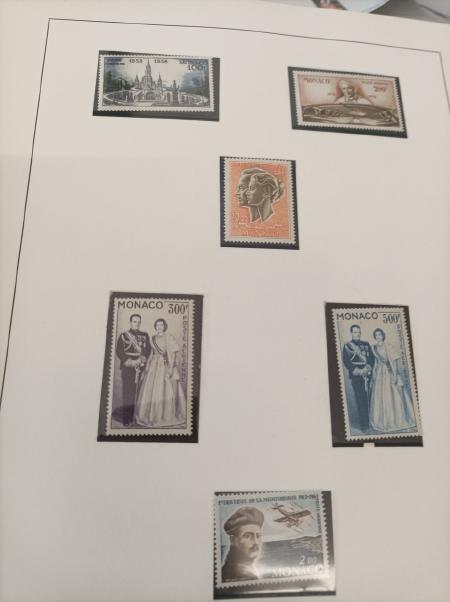 1970-2015 Collection de Monaco en 5 albums Safe, neuf