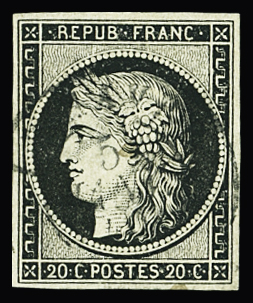 Càd T15 Le Havre 5 janv 49, Seine-inférieure, sur n°3a