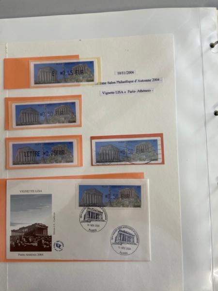 2000-2009 Superbe collection de vignettes Lisa avec