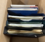 1960-1990 Collection de feuilles par quantités diverses