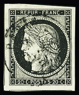 CaD T15 bien centré Paris 22 avril 50 sur n°3a 20c