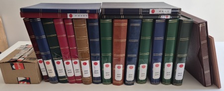 1871-2023, Attractive and valuable mint and used collection housed in 19 stockbooks 