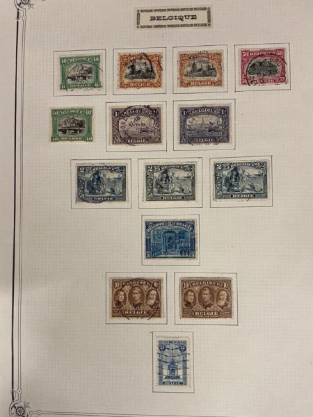 1880-1980 Ensemble de collections comme Luxembourg,