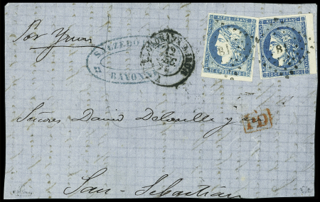 Exceptionnelle association du n°44 avec le 45 : losange