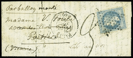 LE GENERAL UHRICH N°29A obl. étoile sur lettre par