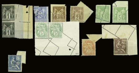 1876-1920, Sélection de variété piquage à cheval oblique