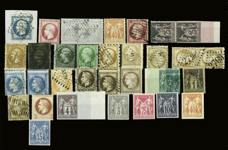 Lot de classique  sur une plaquette, avec nuances,