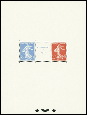 N°2 Exposition philatélique int de Strasbourg neuf