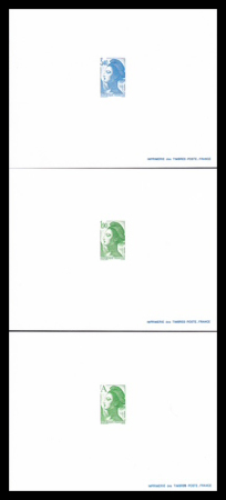 N°2423/2425 Liberté 3 épreuves de luxe