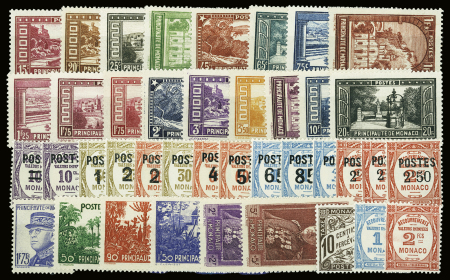 Bonnes séries avec n°119-153 + 165 + Taxe n°4 et 27/27,