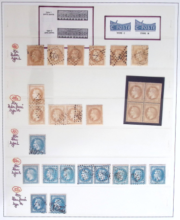 1849-1875, Collection en un album de classiques obl.
