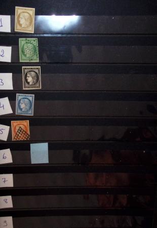 1849-1943 Collection de neufs et d'oblitérés dans un