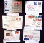 1929-33 ZEPPELINS - 17 plis de qualité dont lettres