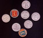 1920env. TIMBRES-MONNAIE, Lot de 13 exemplaires : N°137