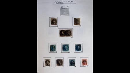 1849-2008 Belle collection d'oblitérées en quatre albums