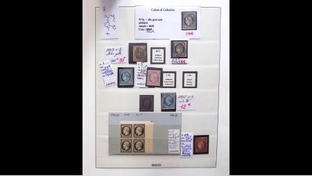 1849-1973, Collection de France en 4 albums LINDNER,