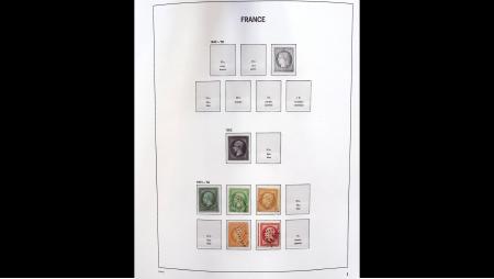 1853-2008 Collection neuve de France en huit albums