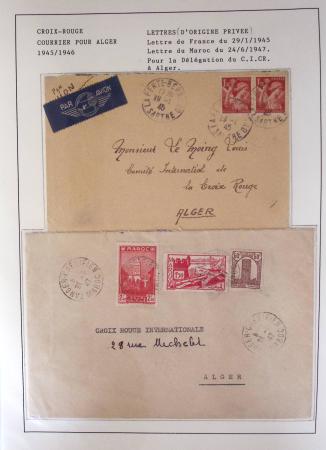 1889-1990 RED-CROSS selection in 29 albums and stockbooks