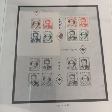 1885-1949, Collection de MONACO en neuf (majoritairement