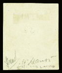 N°13B 10c bistre Type II, neuf avec trace de charnière,