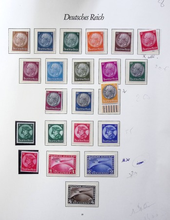 POSTE AERIENNE N°42A/C Les 3 valeurs du voyage du Graf