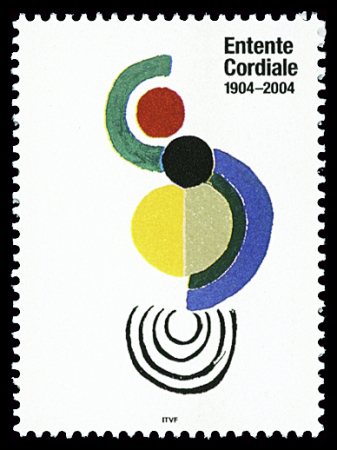 N°3637 0.50€ Entente Cordiale, variété sans la valeur