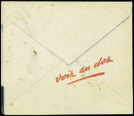 Pseudo entier postal dépliant de la Croix-Rouge fr