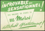 Pseudo entier postal dépliant 5F Gandon vert (1954