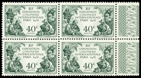 N°149a 40c Exposition coloniale 1931, variété sans