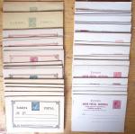 ENTIERS POSTAUX N° (EDIFIL) 1/4 +8 +12/14 +15 +17 +29,