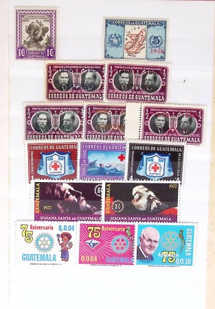 1940-1991, Collection de neufs ** du GUATEMALA en classeur,