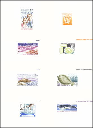 N°194 à 202, + PA n°134 à 136 Collection des 12 Epreuves