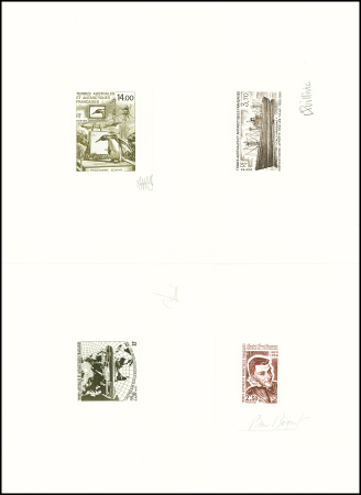 N°171 à 183A + PA n°125 à 128 Collection des 18 Epreuves