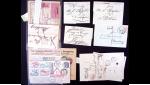 1805-1980 Ensemble varié, surtout lettres d'Alsace