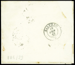 PIEMONT : Oblitération rouleau de gros points sur N°10