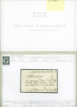 1704-1869, PARIS : Bel ensemble de 21 lettres sans