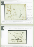 1704-1869, PARIS : Bel ensemble de 21 lettres sans
