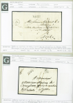 1704-1869, PARIS : Bel ensemble de 21 lettres sans