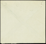 Env. à fenêtre en franchise avec cachet rect avec aigle "Wehrmacht dienstpost" et griffe violette "Feldkommandantur 505 La Roche sur Yon". Rare et TB